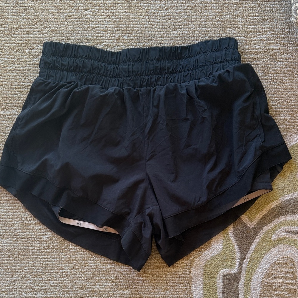 Women's Black IVL workout Shorts size 10